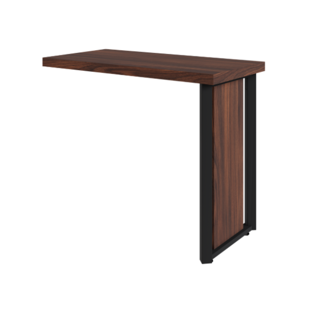 Mesa Auxiliar Direita/Esquerda 900 x 450 Málaga / Preto GEBB