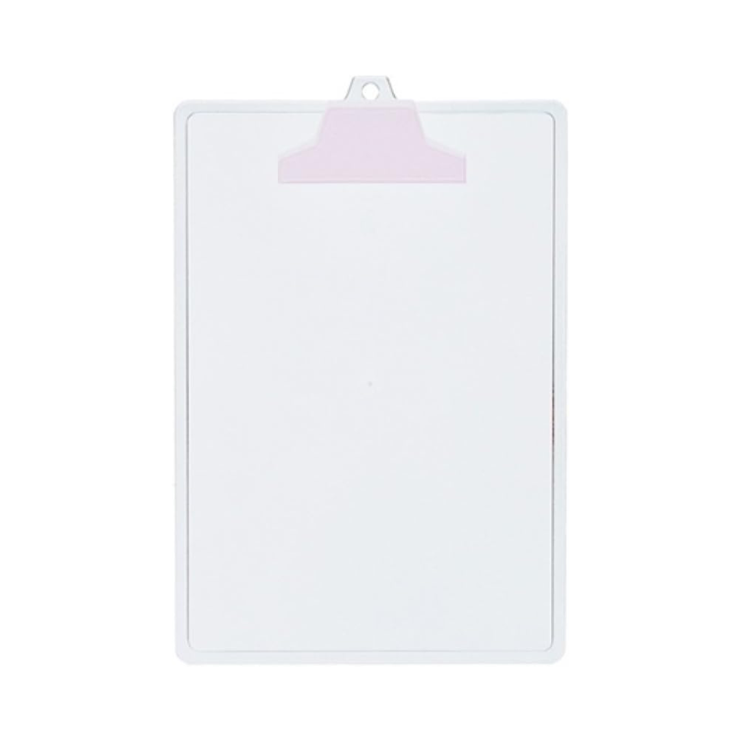 Acrimet 131.3 Crystal Pop Clipboard with Plastic Clip