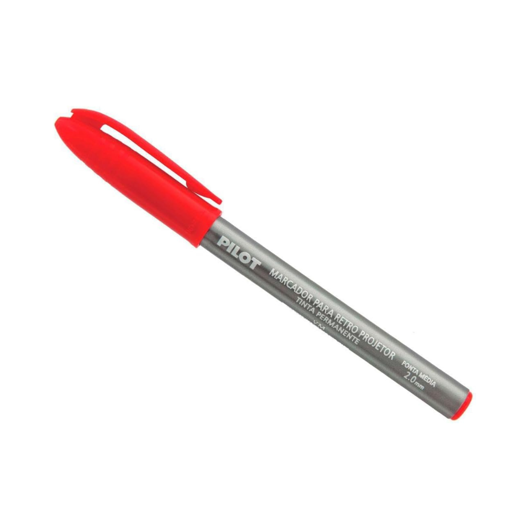 Pilot 2.0 mm Red Overhead Projector Pen