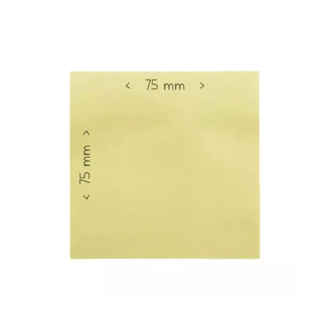 MP2010 Adhesive Pad 75x75mm Yellow Masterprint