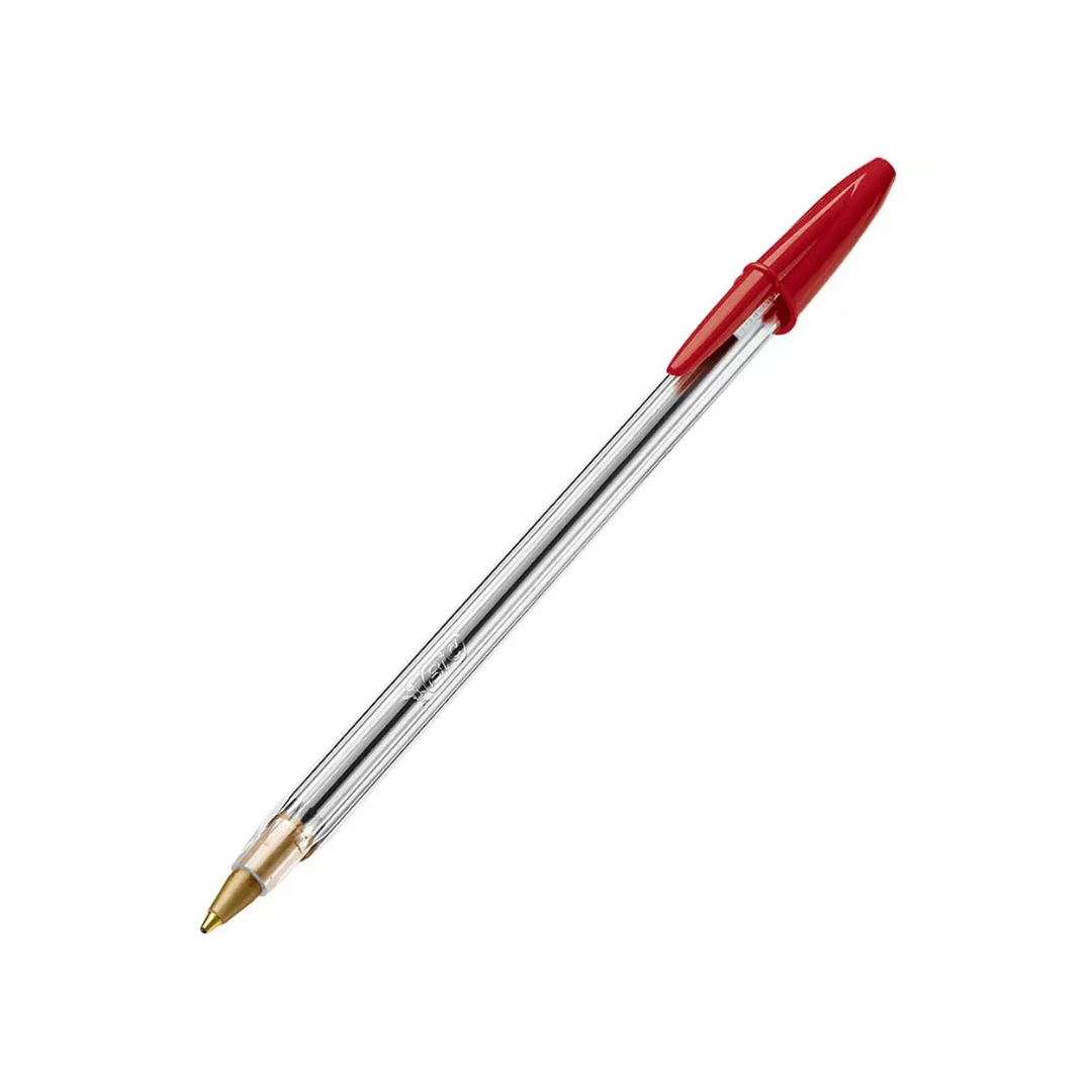 Bolígrafo Bic Cristal mediano rojo