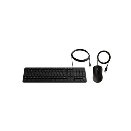 Kit de teclado y ratón con cable Intelbras CCI20, negro