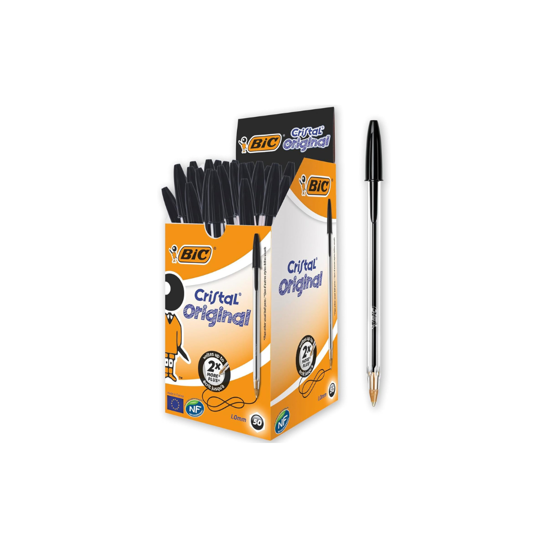 Caneta Preta Bic Fine