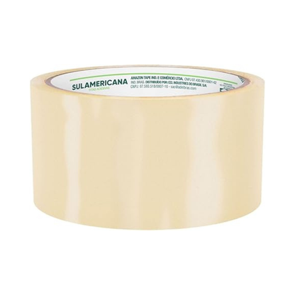 Transparent Adhesive Tape 48 mm x 40 m, Sulamericana Brand