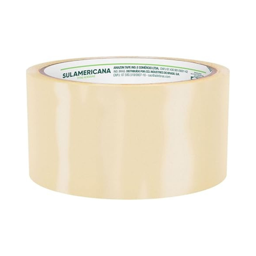 Transparent Adhesive Tape 48 mm x 40 m, Sulamericana Brand