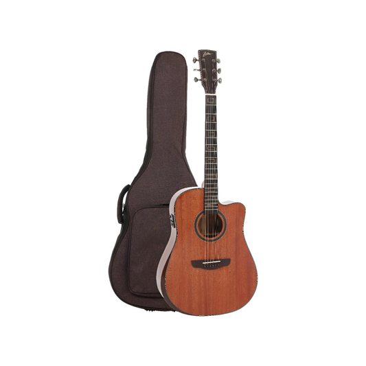 Violão Sólido Provenance Folk Mahogany Fosco com Capa Zellmer