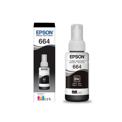 Cartucho de tinta negra Epson 664