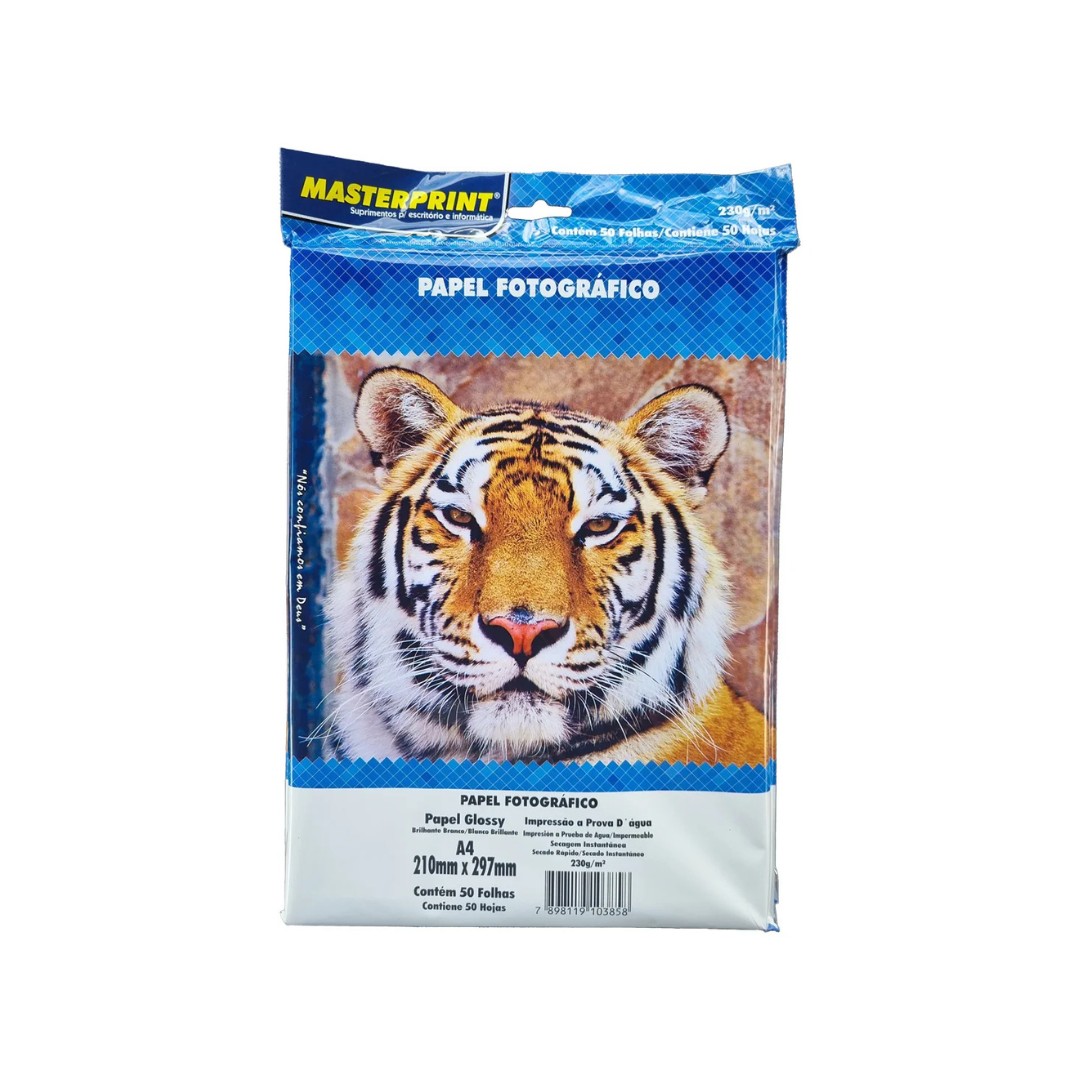 Papel Foto Masterprint 230g A4 50 Folhas