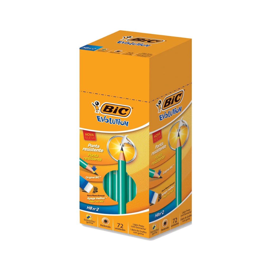 BIC Evolution Black Pencil with Eraser