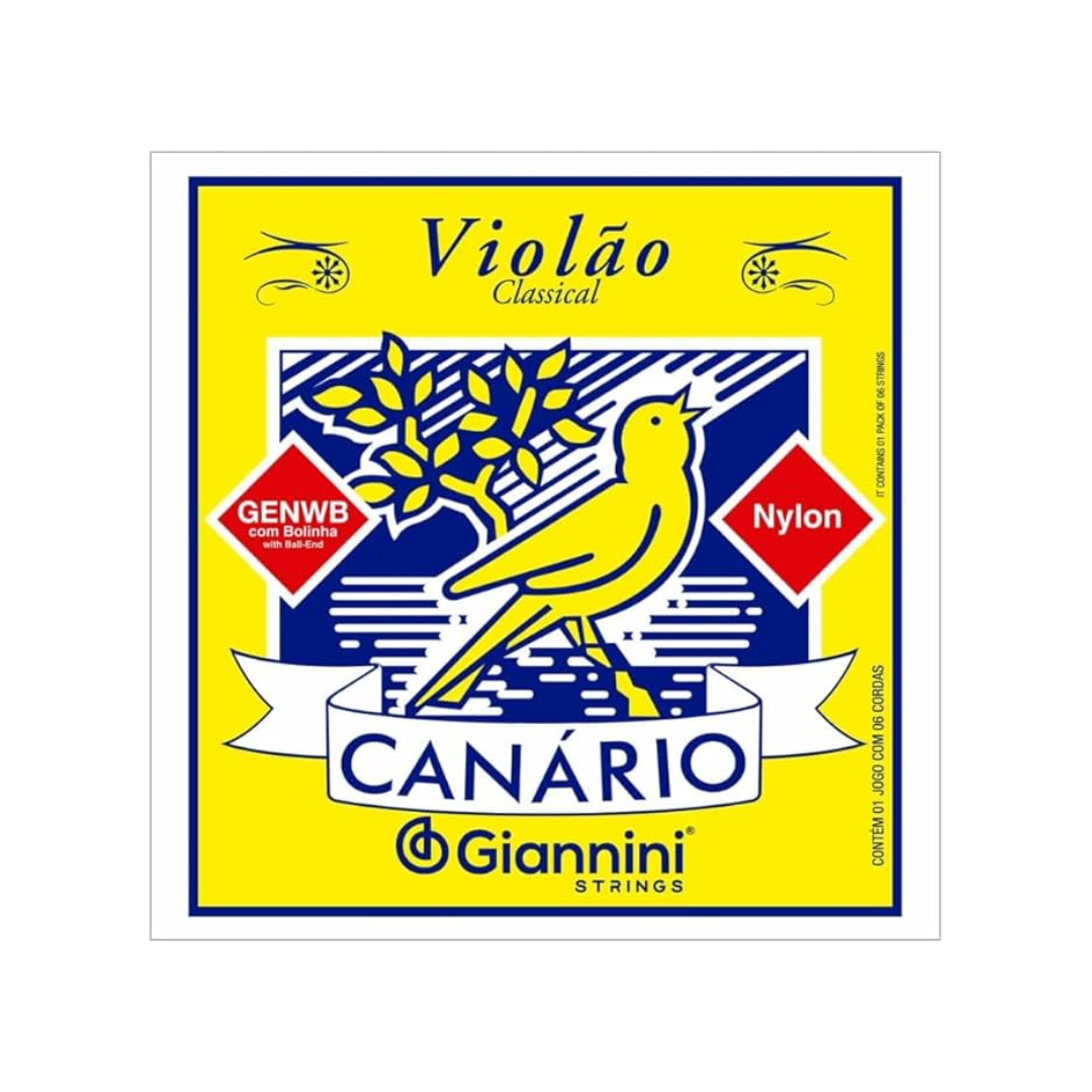 Corda Violão Nylon com Bolinha 1ª Giannini