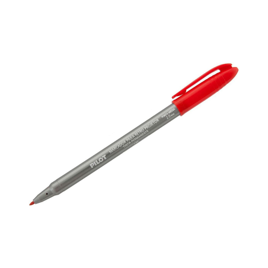 Caneta para Retroprojetor 2.0 mm Vermelha Pilot