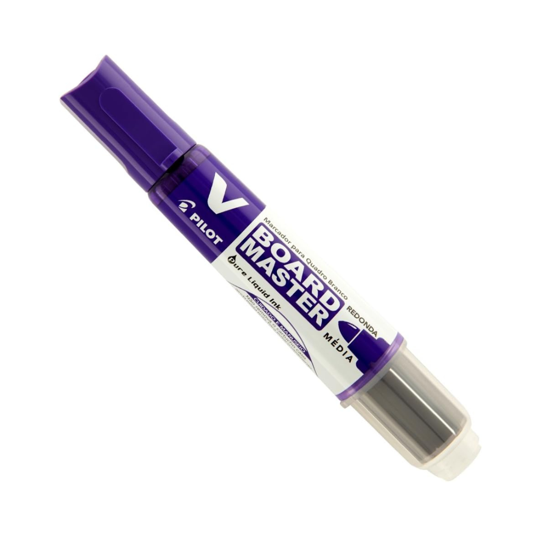 Marcador para Quadro Branco Recarregável Pilot Violeta WBMA