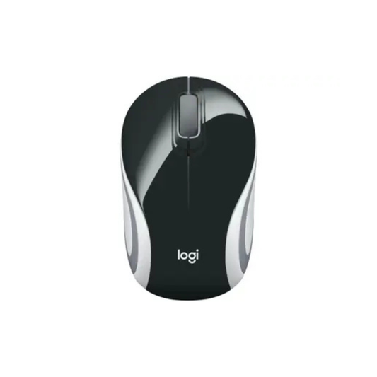 Mouse Sem Fio M187 Preto/Branco Logitech