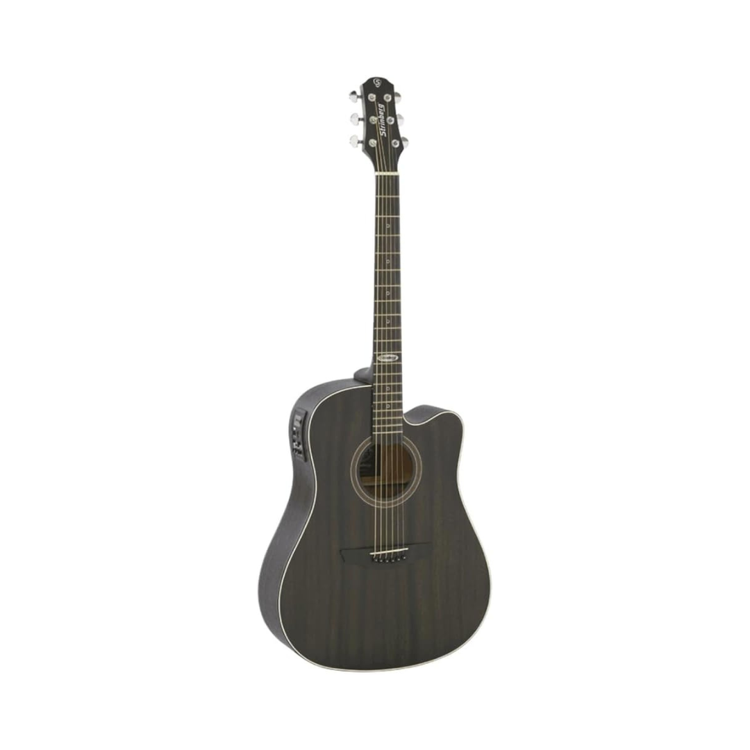 Violão Folk Cutaway EQ Aço Okoume TBW-200 BK Tagima