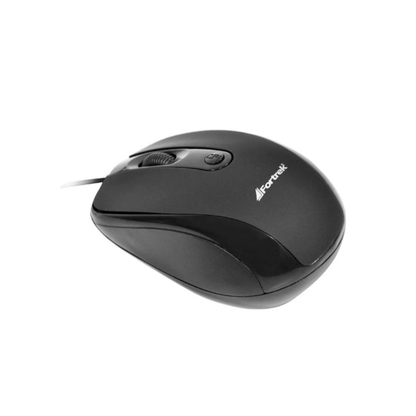 Ratón con cable Fortrek OM103 FK 416M negro