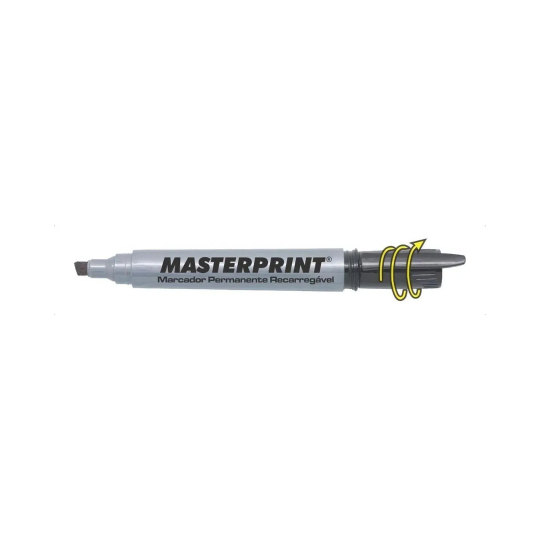 Masterprint OK Black Permanent Marker Pen