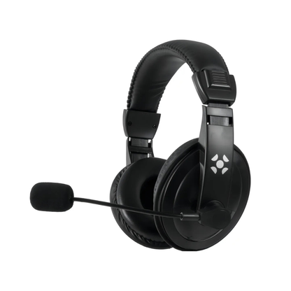 Fortrek FK739A Black Headphones with Microphone