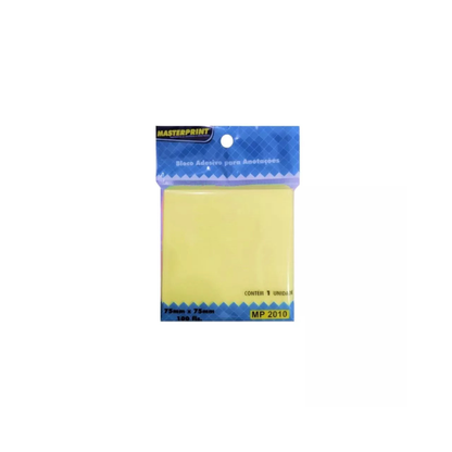MP2010 Adhesive Pad 75x75mm Yellow Masterprint