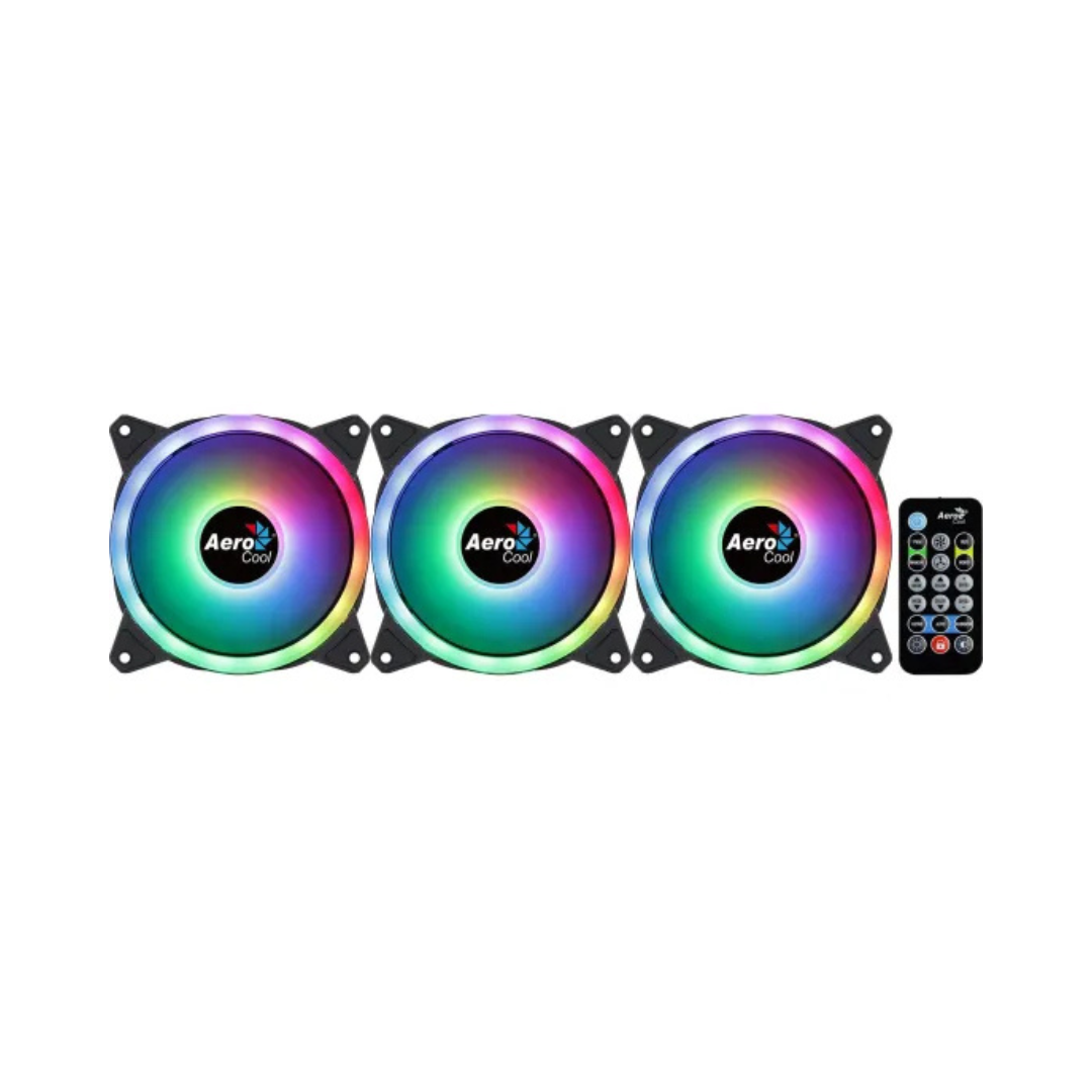 Cooler com Hub Aerocool Duo 12 Pro Kit