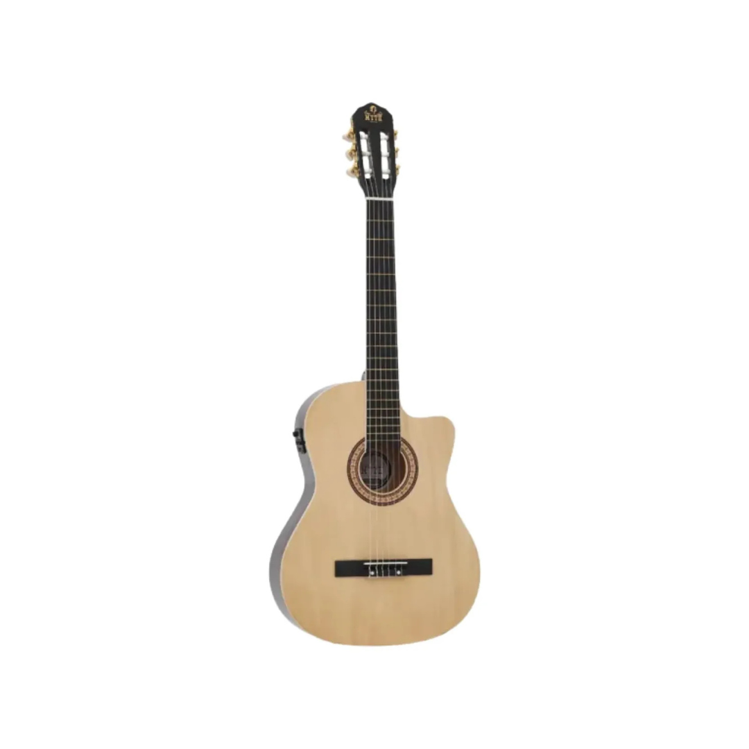 Violão Acústico Aço 39" Natural + Dark Brown MT39S