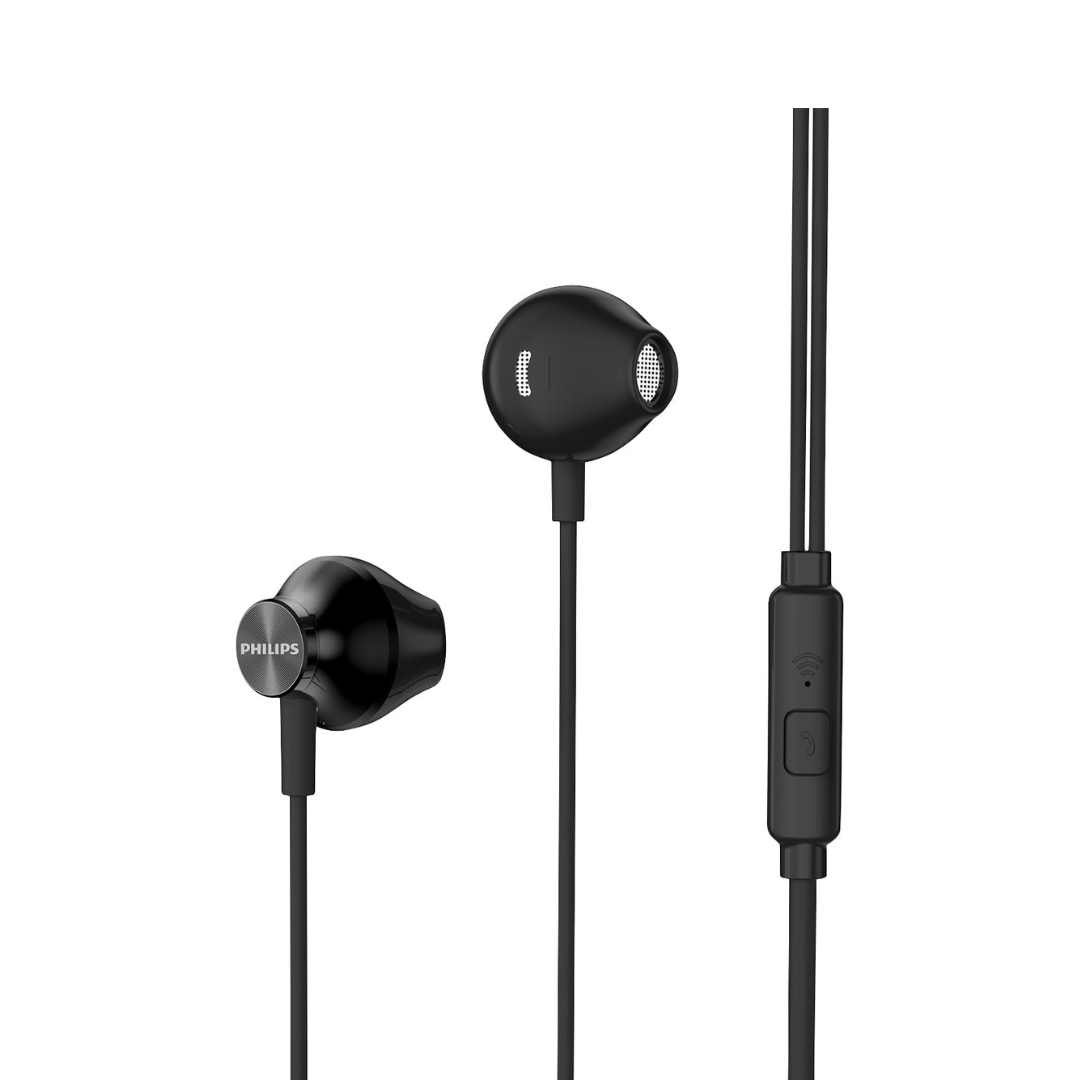 Philips TAUE101BK/00 Black In-Ear Headphones with Microphone