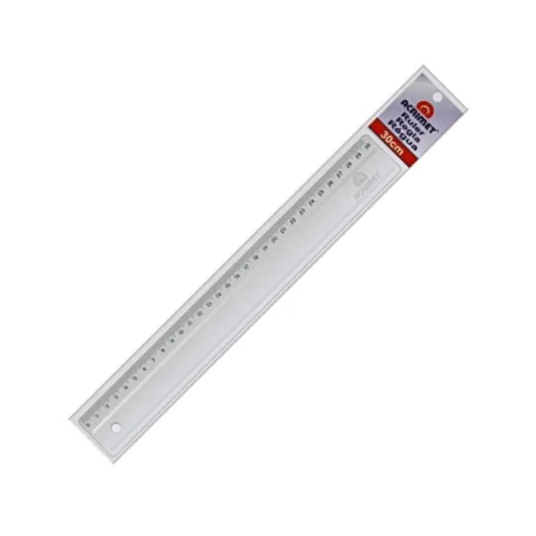 Régua Acrílica 30cm Acrimet