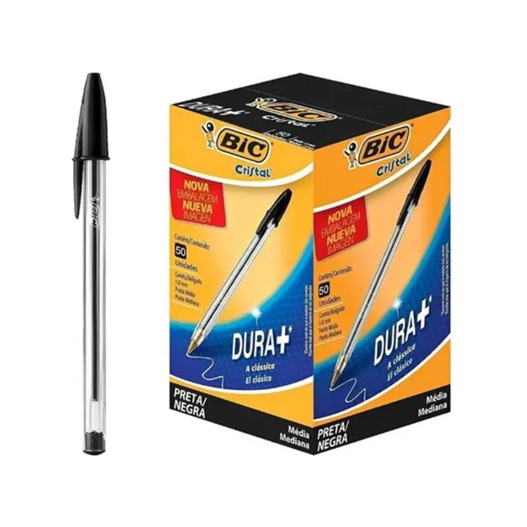 Caneta Bic Cristal Preta