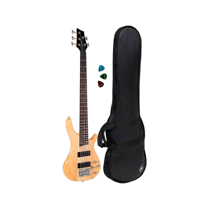 Contrabajo Giannini GB205A Natural Brillante