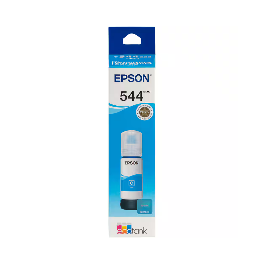 Recambio de tinta cian Epson 544
