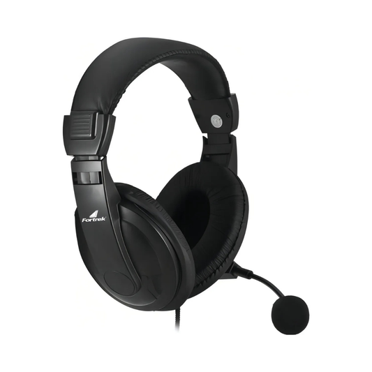 Fone Com Microfone USB Fortrek HSL 102 Preto