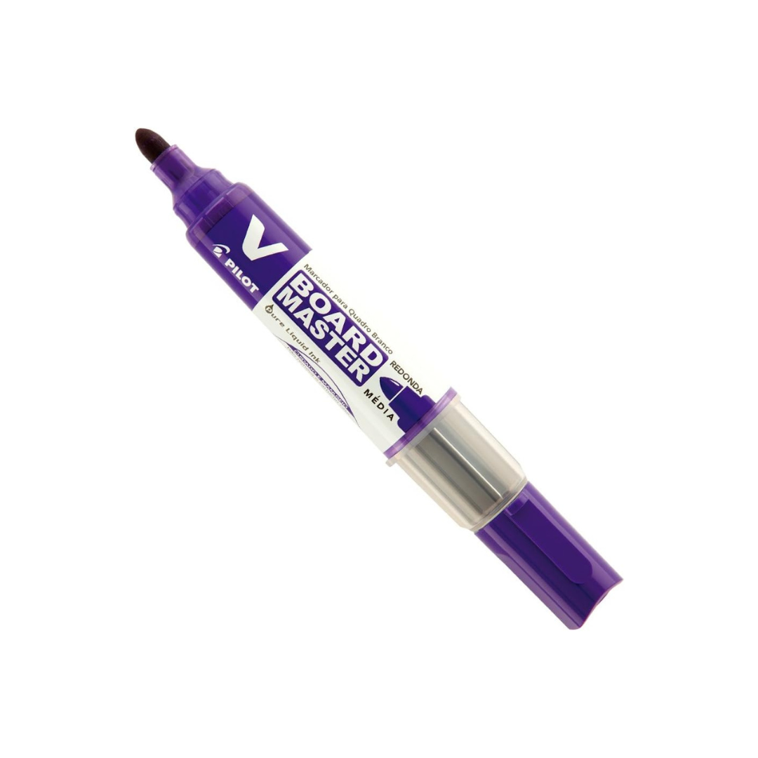 Marcador para Quadro Branco Recarregável Pilot Violeta WBMA