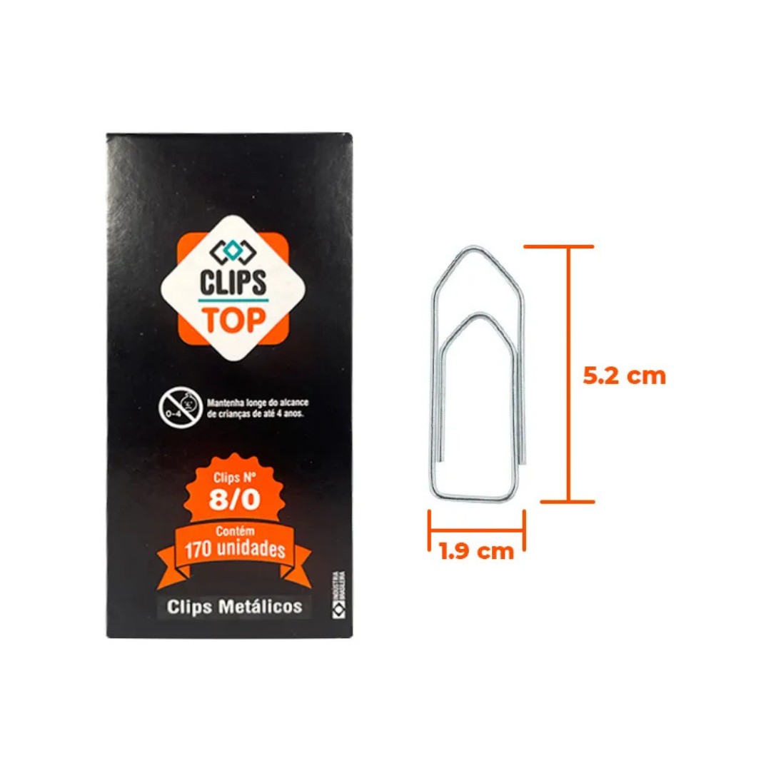 Clips 8/0 500g Nuevo