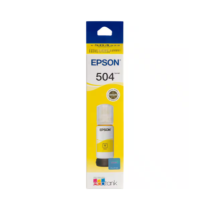 Recambio de tinta amarilla Epson 504