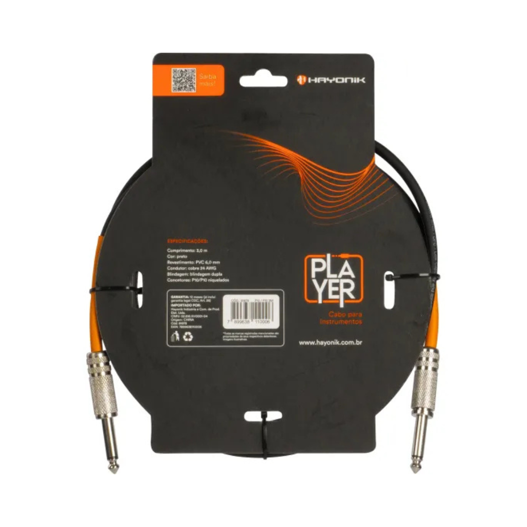 Hayonik 3m Black P10 Cable