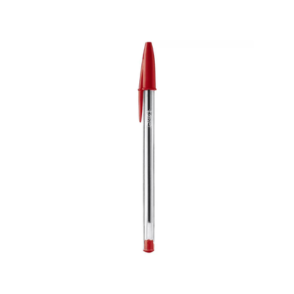 Bolígrafo Bic Cristal mediano rojo