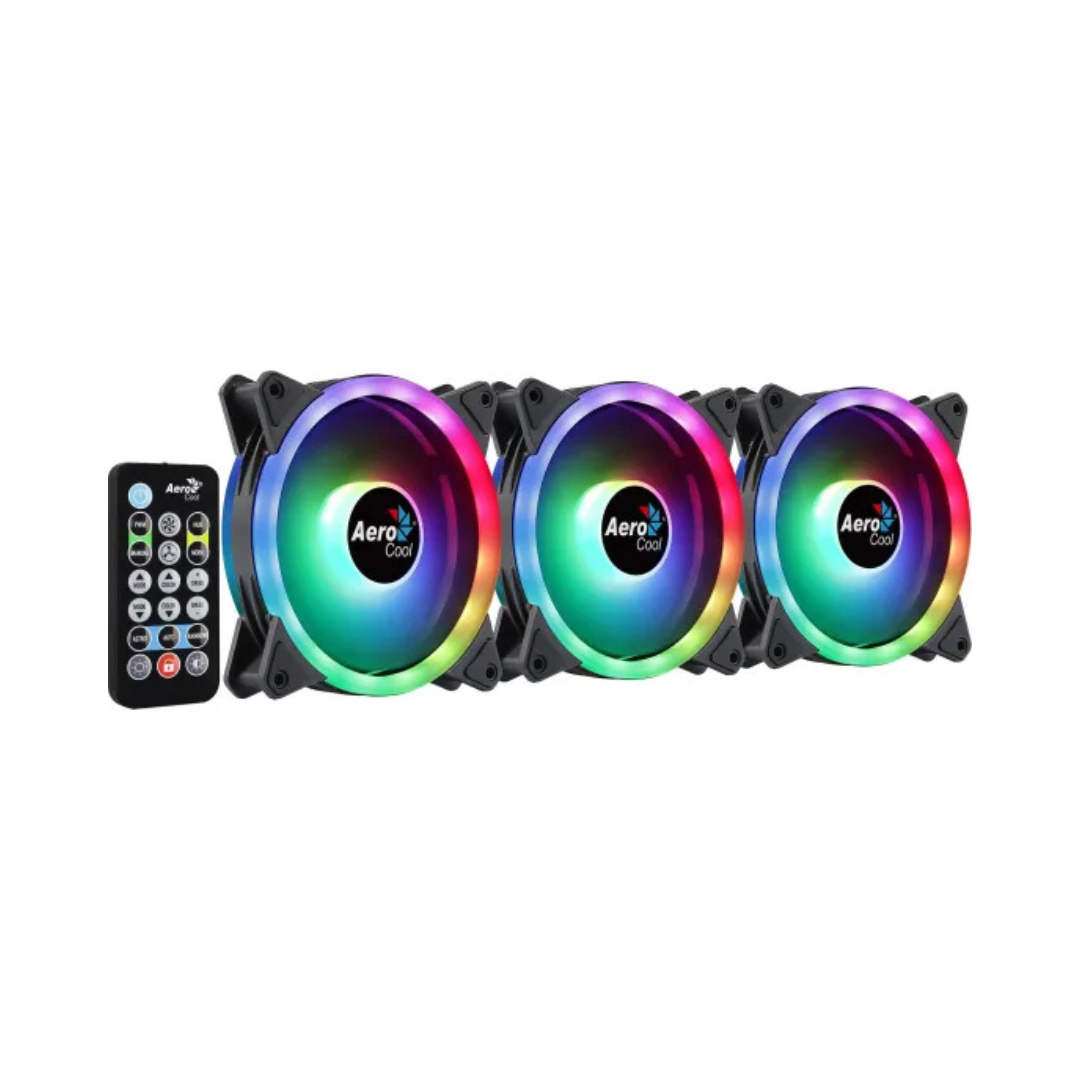 Cooler com Hub Aerocool Duo 12 Pro Kit