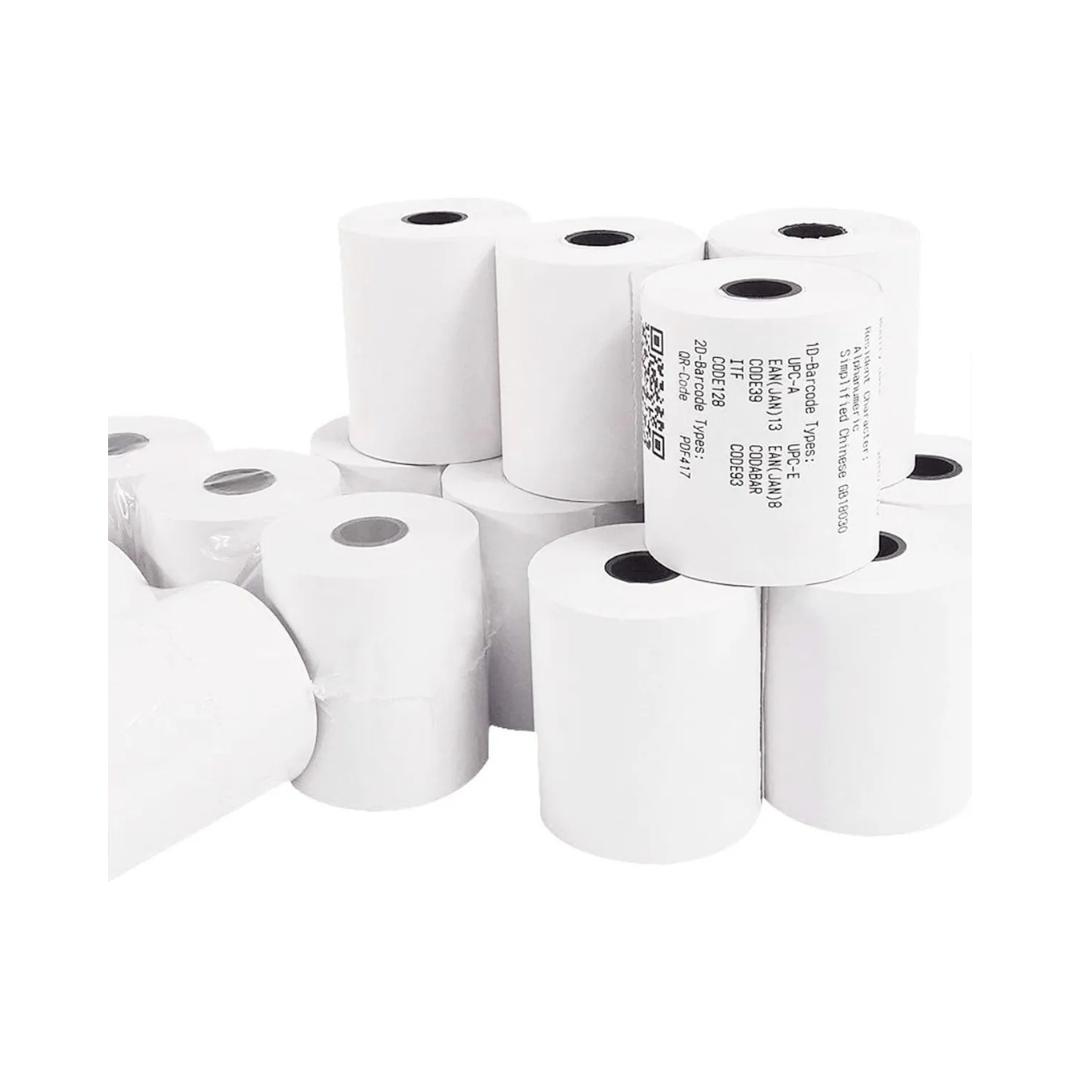 Bobina Térmica 57mm x 40m Branca Mega Paper