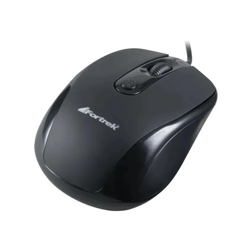 Ratón con cable Fortrek OM103 FK 416M negro