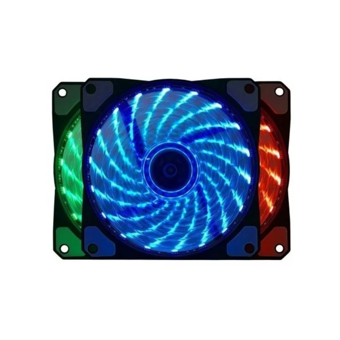 Cooler Fan BF-06RGB LED 7 Cores 120mm Bluecase Box