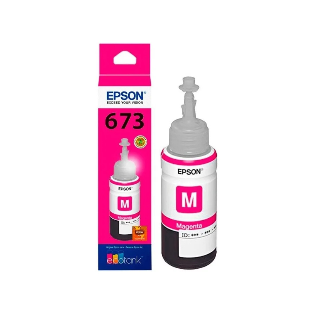 Recambio de tinta magenta Epson 673