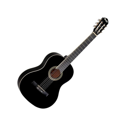 Guitarra Tagima Memphis AC 39 de nailon satinado negro