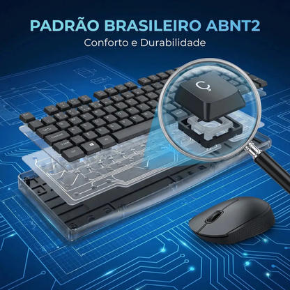 Combo de teclado y ratón inalámbricos Creative 