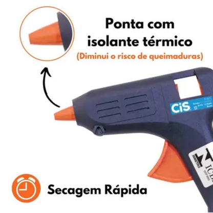 Pistola de pegamento caliente CIS-S468