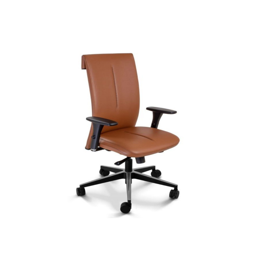 Cadeira Giratoria Presidente Leef 45101 Fendi Cavaletti