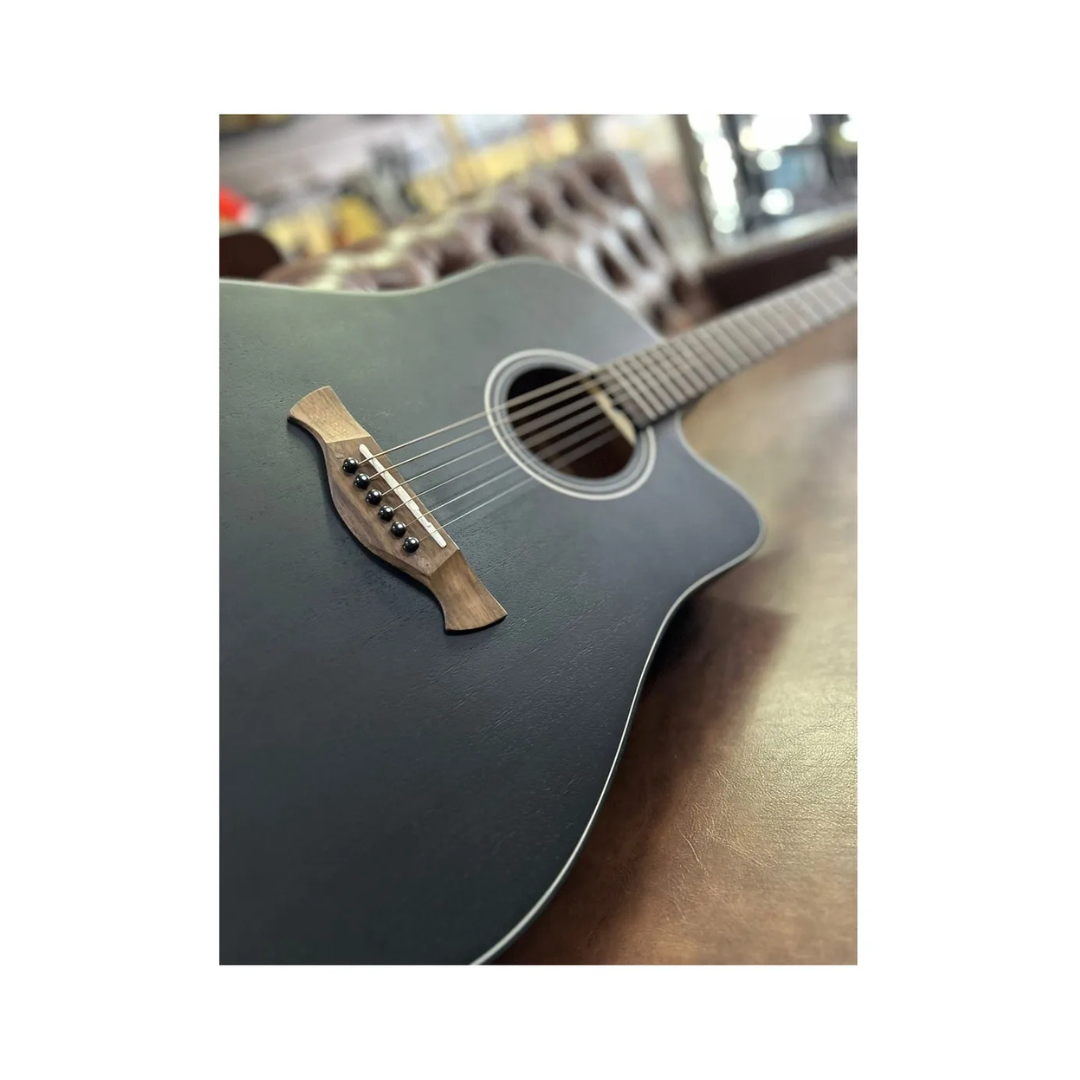 Violão Folk EQ Aço Sapele Metropolis BKOP Tagima
