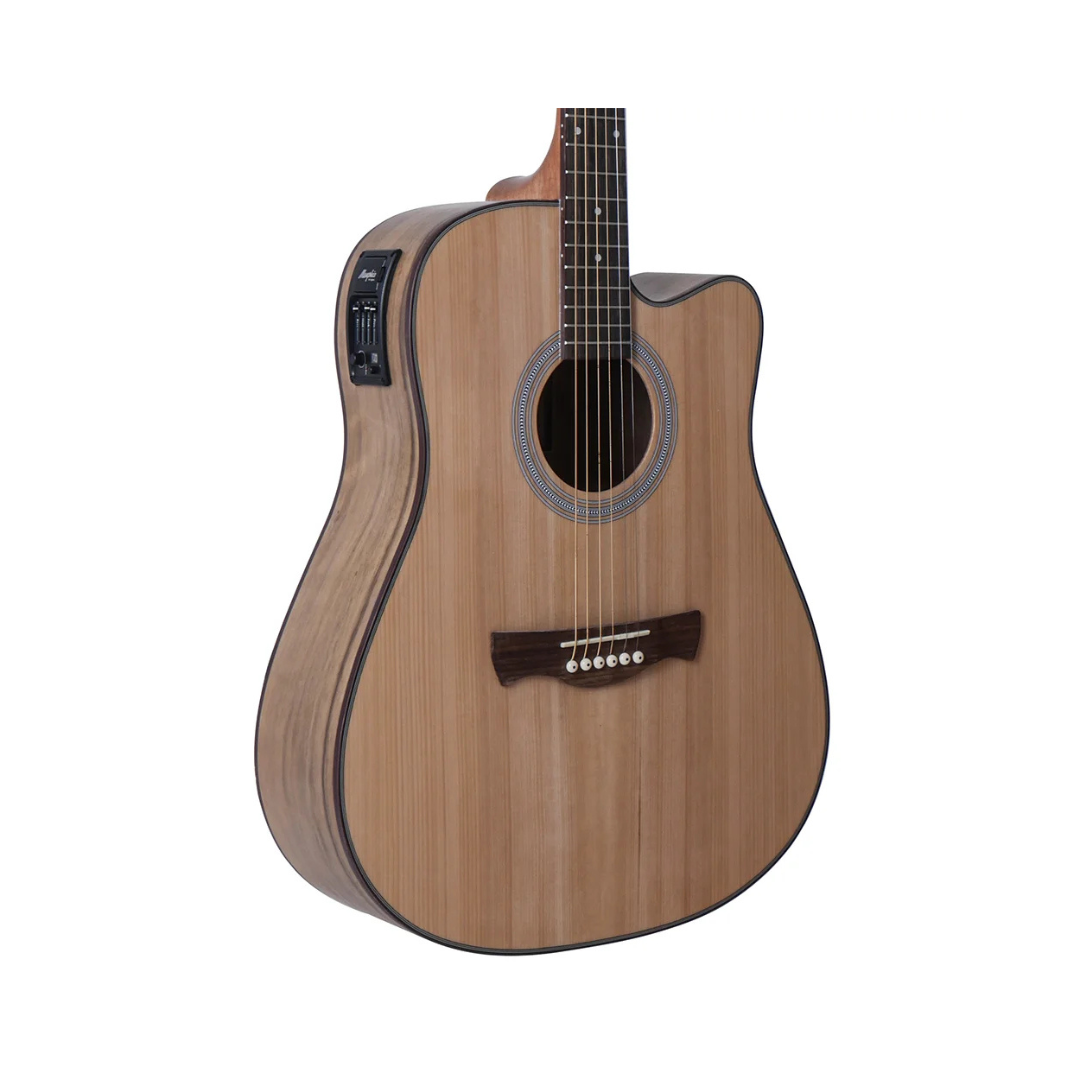 Tagima Memphis MD 30 Natural Electric Acoustic Guitar with EQ and Tuner