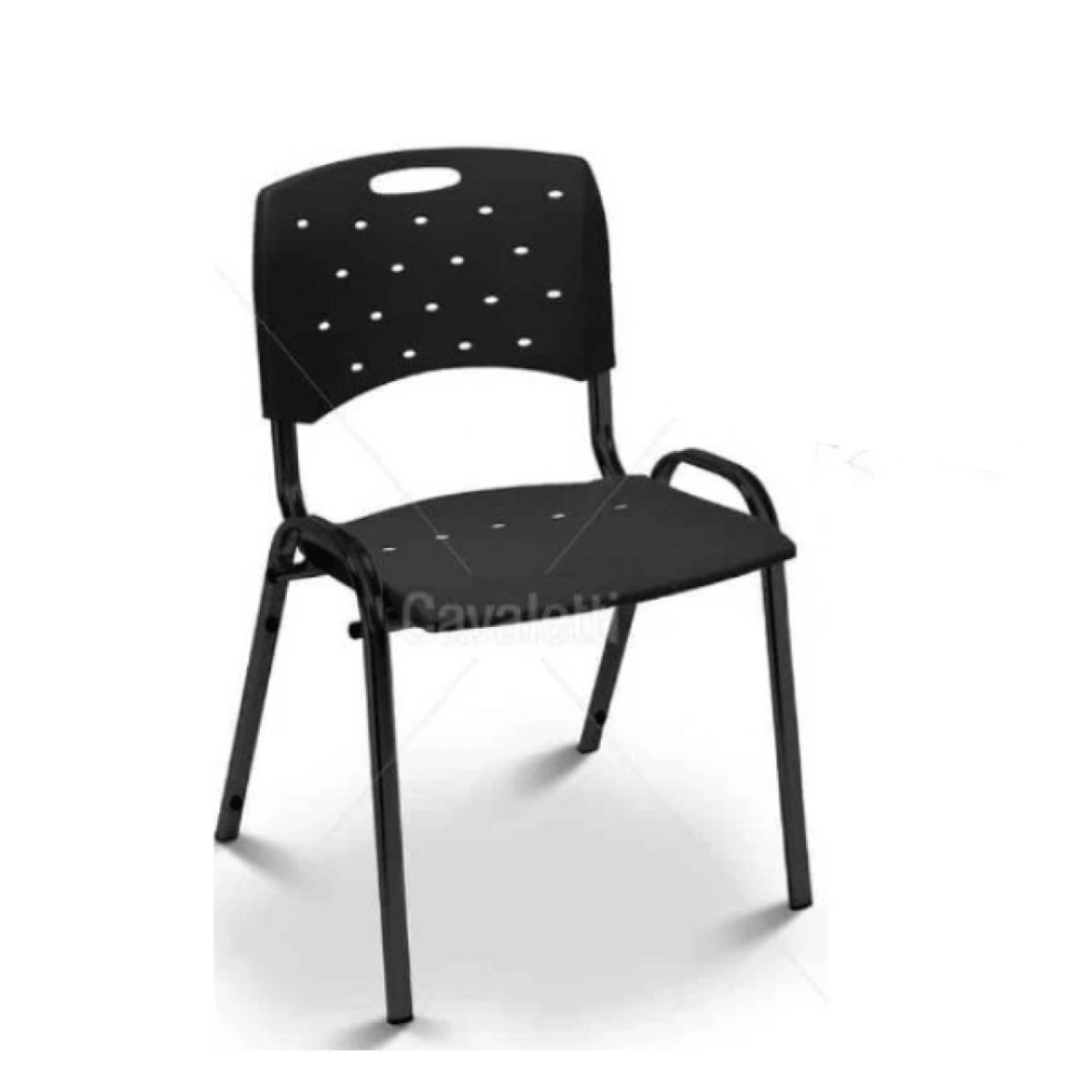 Cadeira Fixa Aproximada 35008 P Viva EP Preta Cavaletti