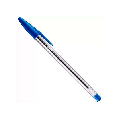Bolígrafo BIC Cristal azul medio