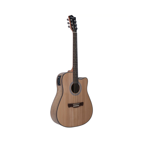 Tagima Memphis MD 30 Natural Electric Acoustic Guitar with EQ and Tuner