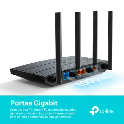 Roteador AX1500 Wi-Fi 6 TP-Link Archer AX12 Dual Band